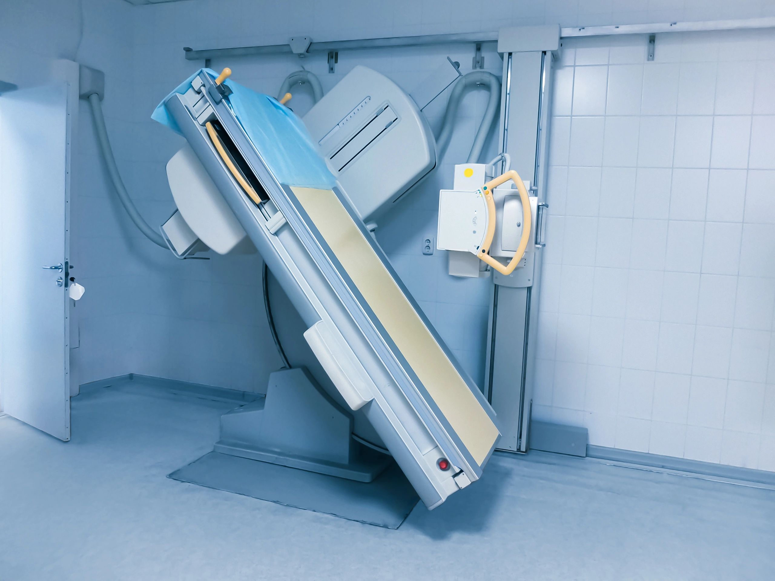X-ray system in radiology department